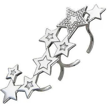 

Esthete ring star on two fingers with cubic zirconia