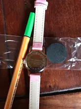 UTHAI CQ04 reloj para niños, relojes de cuarzo multicolor de gato, relojes de pulsera para niñas, relojes de rosetón coloridos