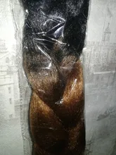 YUNRONG Jumbo-extensiones de pelo trenzado sintético para mujer, ganchillo, 24 pulgadas, 100g, resistente al calor