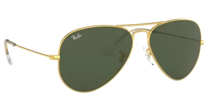 Rayban Aviator 3025 L0205 58 Pilot Sunglasses Gold Frame G 15 Green Lenses  High Quality Vision Unisex Vintage Sunglass 2021| | - AliExpress