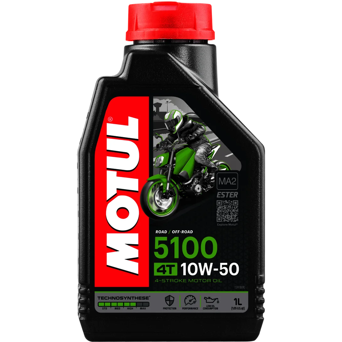 Motore Motul Per Moto 5100 10W50 4T 1L Lubrificante Per Esteri