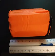 Saco de dormir compacto de supervivencia para emergencias, impermeable, reutilizable, térmico, Mylar
