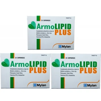

Armolipid plus, 20comprimidos, pack 3Un.