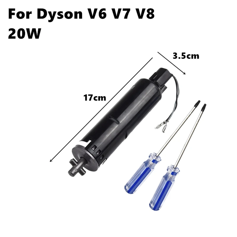 20W Motore Rullo Morbido Per Dyson V6 V7 V8 Aspirapolvere Sostituire 966792  966792 02 Vacuum Cleaner Accessori montaggio del motore|Cleaning Brushes| -  AliExpress