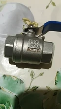 Female Straight Two-pieces Full Ports 304 Stainless Steel Ball Valve