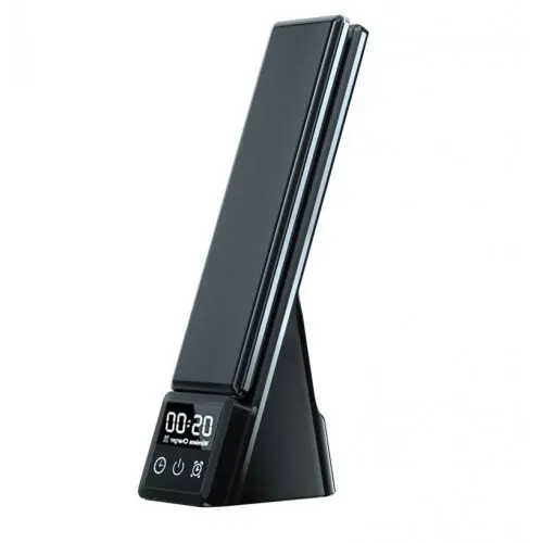 Настольная лампа с часами и беспроводной зарядкой Desk Lamp Wireless Charger | Лампы