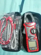 Habotest HT206D AC DC 600V 600A Ohm, Hz temperatura medidor de pinza Digital multímetro pinza amperimetrica