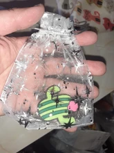 Llavero con colgante de dibujos animados para niños, figura de acción, Soporte para Llavero, regalo para niños, baratijas, cubierta de llave, accesorio de joyería, 1 Uds.