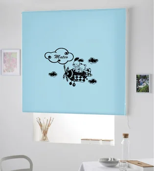 

Blind Iroa customizable Child/Puppy Aviator! ROLLER BLINDS TRANSLUCENT! (SKY BLUE 100X175)