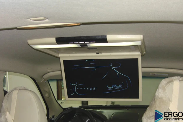 Car ceiling monitor 17." with built-in Full HD honey