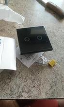 Interruptor táctil de luz con Sensor, Led de pared de 1 vía, 110v, 220 v, 220 V, controlador de encendido y apagado de lámpara, Panel de vidrio templado impermeable