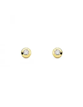 

Baby earrings or girl chaton round 7mm.