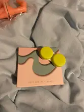 UYAAI-2 uds. De lentes de contacto de colores para Halloween, Cosplay de Anime, multicolo, Lentes Rojas, Blanco, Negro, Lentes Rojas