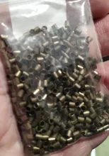 500 unids/lote bola crimpado final tapón espaciador perlas para la fabricación de la joyería DIY resultados suministros