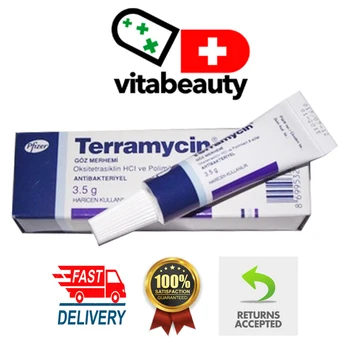 

Terramycin Ophthalmic Cream for Conjunctivitis Eye Infection Treatment for Pets Dogs and Cats FREE SHIPPING LONG EXPIRY