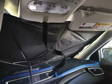 Parasol de coche Protector sombrilla Auto cubiertas Parasol de ventana delantera del coche Sun Protector Interior parabrisas protección Accesorios