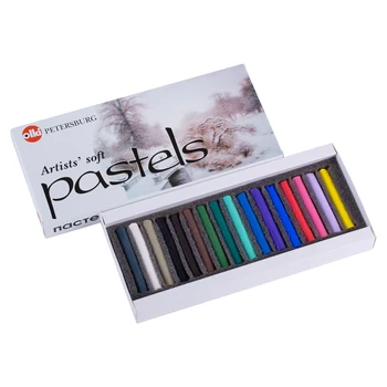 

Set of artistic pastels olki soft winter dry 16 colors