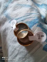 Letdiffy-anillo de boda de acero inoxidable para hombre y mujer, sortija lisa de oro, 2/4/6/8mm, joyería