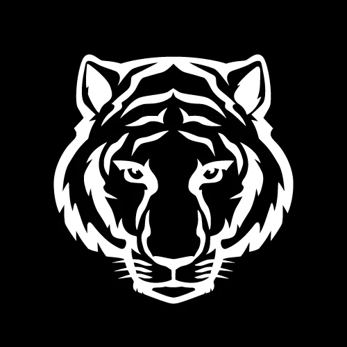 Tiger Head Jungle Animals Vinyl Wall Sticker Home Decoration Tiger Face Animal Decals For Car Window Laptop Notebook Decor Wall Stickers Aliexpress