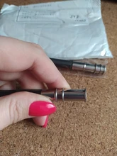 Burlywood de madera ajustable lápiz alargar agujero cabeza lápiz titular extensor boceto de arte herramientas de escritura de alargamiento de lápiz