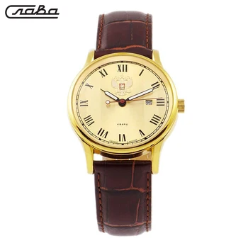 

Quartz wrist watch Slava Tradition 1409727/2115-300