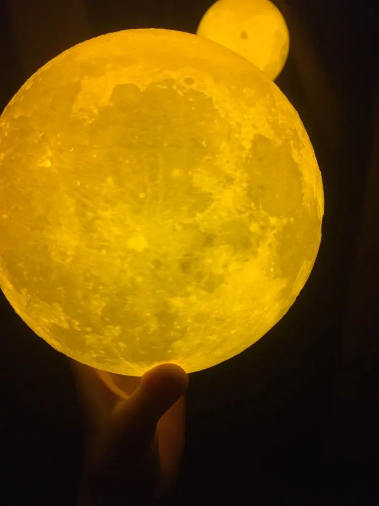 Ultimate Multicolours Moon Lamp 15CM photo review