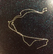 INZATT-Pendientes minimalistas de gota para mujer, de plata de ley 925, joyería fina, cuentas brillantes, cadena de metal larga, aretes de borla, regalo 2018