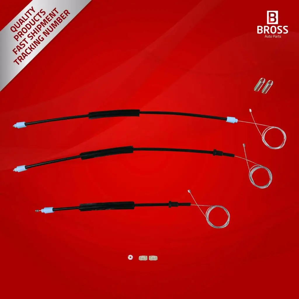 BWR453 комплект для ремонта оконного регулятора передняя левая дверь 1P0867435 для моря. t Leon MK2