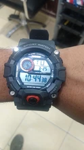 Azul del Reloj SKMEI al aire libre deporte Reloj hombres Reloj de alarma 5Bar militar impermeable relojes LED pantalla Shock Reloj Digital Reloj de Hombre 2019