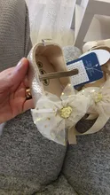 Zapatos de primeros pasos para bebés y niñas, calzado de tacón plano con lazo para fiesta, de princesa, atado a Cruz, para otoño y primavera