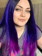 Wignee-Peluca de cabello sintético para mujer, cabellera artificial largo liso de color rosa para Cosplay, fiesta, a diario, resistente al calor, sin pegamento