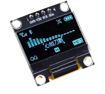 

0.96 inch oled IIC Serial White OLED Display Module 128X64 I2C SSD1306 12864 LCD Screen Board GND VDD SCK SDA for Arduino