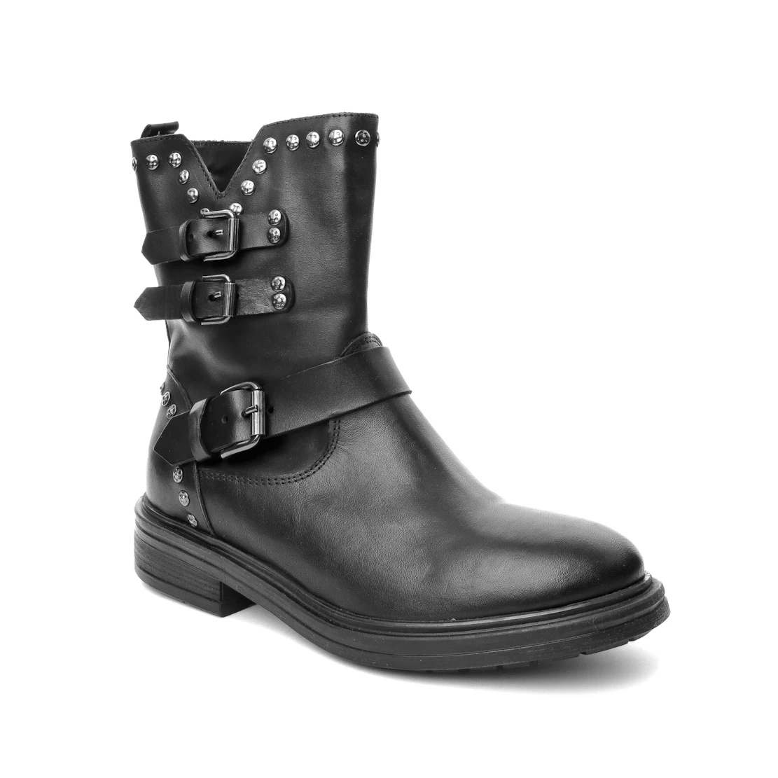 John May ck Women's Boots T061 Amber T-Progetto Toffy Nero | Обувь