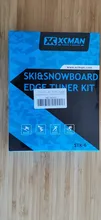 Bevel-Tuning-Kit File Gummi-Stone Ski-Angle-Tool Snowboard-Edge XCMAN Alpine Edge-Care