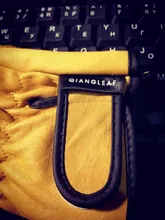 QIANGLEAF-guantes de protección para hombre, de cuero de vaca, amarillo, ultrafinos, de seguridad, para el trabajo, venta al por mayor, 527NP, Envío Gratis