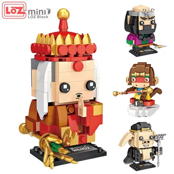 

2020 LOZ New Mini Building Blocks Children's Small Particles Fighting Blocks Model DIY Toy Children's Education Boys Gifts Anime