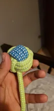 Toy Dog-Toys Traning Rope-Ball Puppy Chew Playing Small Dog Outdoor Green Large Cotton
