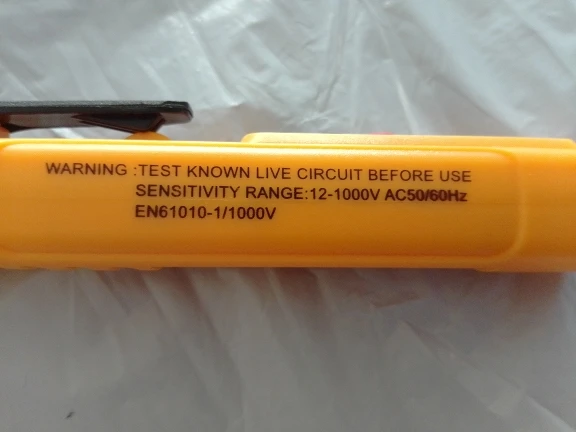 Отзыв о товаре ANENG VC1010 вольтметр цифровой тестер индикатор напряжения тестер напряжения Цифровые датчики напряжения переменногопостоянного тока умная бесконтактная ручка измерительный прибор индикаторная отвёртка вольтметры от пользователя D***v