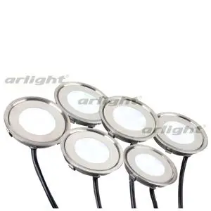 

018239 set kt-r-6x0. 5W LED White 12V (circle)-1 PCs Arlight