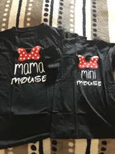 Ropa a juego para madre e hija, camiseta de algodón con lazo, bonito