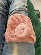 Gorro de tejido al Crochet para bebé, turbante de tejido al Crochet, 3M-5T, gorra para recién nacido, gorros de lana para bebé, niña y niño
