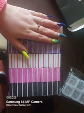 Mini bloques de doble cara para limas de uñas, esponja colorida, tira de tope de lijado, herramientas de manicura de pulido, 10/25/50 Uds. Por lote