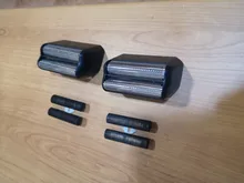 Kemei de repuesto cuchilla cabeza para KM-1103 de malla de cuchilla Red Original afeitar la barba a encaja Wahl final de afeitar 8164 acabado