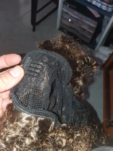 Leeons nuevo rizado flequillo de 11Color Pelo Rizado flequillo extensiones de cabello sintético Clip en el frente postizos ajustable