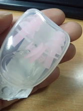 Tapones de oídos para natación suave, funda con pinza para la nariz, protección contra el agua, tapones para la oreja, suministros de buceo de silicona blanda resistente al agua