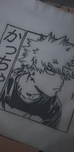 Boku No Anime mi héroe Academia Bakugou Katsuki gráfico de impresión de dibujos animados de bolsas de compras de las niñas de moda Casual paquete bolso de mano