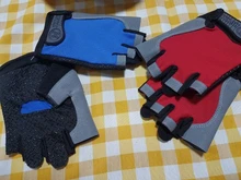 Guantes de ciclismo para deportes al aire libre, protectores de mano en malla, transpirables, accesorios de bicicleta antideslizantes, cubre la mitad de los dedos