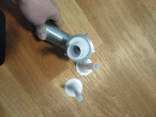 Casing-Maker Funnel Homeuse-Sausage-Casing Stuffer-Filler Manual-Meat for Tube-Base