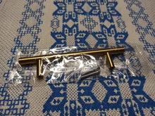 KAK Zinc Alloy Pearl Gold Cabinet Knobs Kitchen Door Handles Drawer Cupboard Door Handle