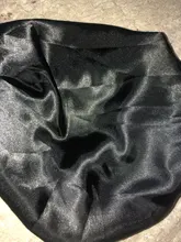 Gorro de satén Reversible para el pelo, doble capa, ajustable, para dormir por la noche, para rizos, Accesorios para peinados